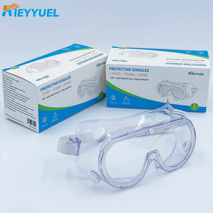 Skyddsglasögon (med ventilationshål) Anti-dimma