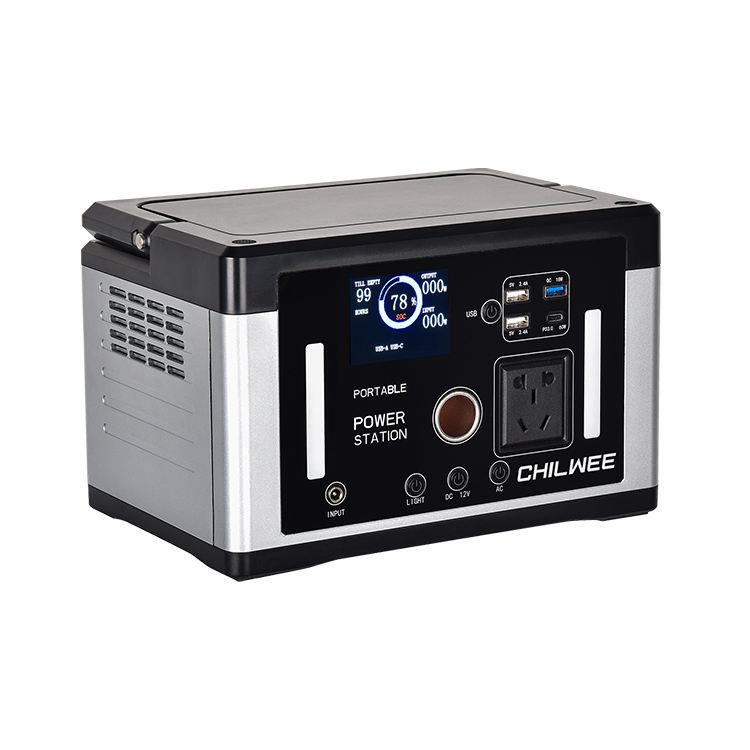 700W Smart Solar Generator för nödljusladdning