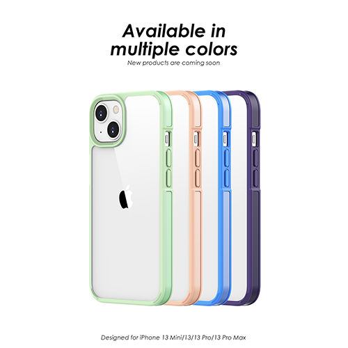 Metal Border TPU PC-telefonfodral